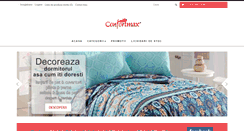 Desktop Screenshot of confortmax.ro